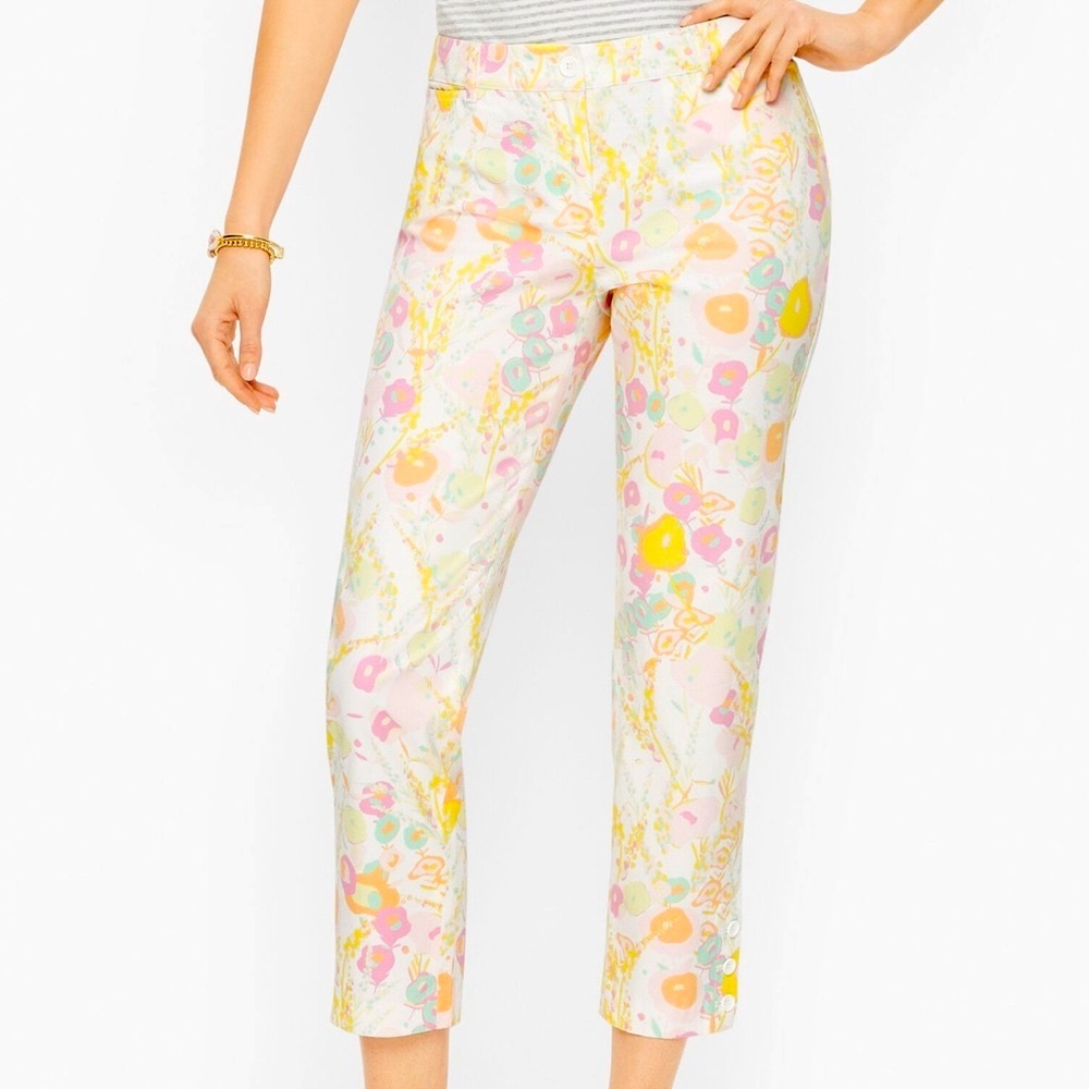 Floral Patterned Pants